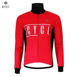 Mcycle Custom Cycling Wear Thermal Windproof and Water Resistant Sportswear Racing Bike Winter Cycling Jacket