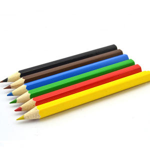 Juego de 12 Lápices de Colores Profesionales para Niños, Lápices de Colores Hexagonales Negros de 7 Pulgadas en Caja de Colores - Product Image 4