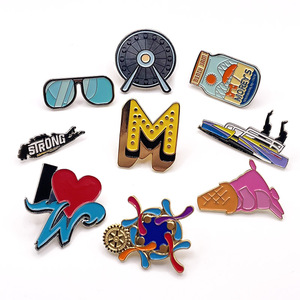 Nhà sản xuất huy hiệu thiết kế miễn phí, logo tùy chỉnh, ghim cài áo kim loại, ghim mũ, ghim cài áo mềm cứng men, ghim cài áo vest nam - Product Image 6