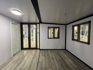 บ้านสำเร็จรูปเหล็กพับได้น้ำหนักเบา RIGANG ขนาด 20 ฟุต 40 ฟุต แบบขยายได้ 2 ห้องนอน สำหรับอยู่อาศัยหรือสำนักงาน สไตล์มิดเซ็นจูรี่ - Product Image 5