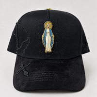 Casquette de baseball snapback de luxe personnalisée en gros, en stock, avec strass en relief, style hip-hop streetwear