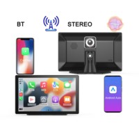 Autoradio 9 pouces Écran tactile BT Stéréo Android Auto Autoradio Lecteur MP5 Car Play Dashcam Système audio DVD Carplay