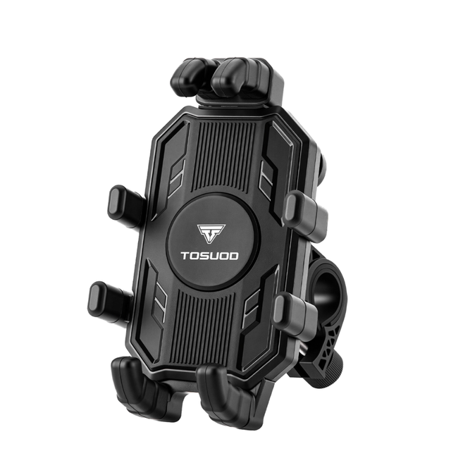 Mountain Bike Phone Mount ABS Material Shockproof Navigation Vibration Damping Bracket with Easy Installation