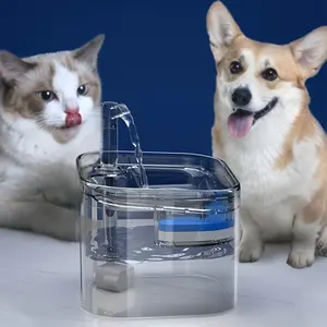 Fonte de água inteligente para animais de estimação, com filtro de circulação e sensor de movimento, dispensador de água para animais de estimação, alimentadores para cães e gatos