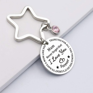 Llavero de Metal Personalizado para Parejas y Familias, Sublimable, Venta al Por Mayor, Llavero Personalizado para Mamá - Product Image 1