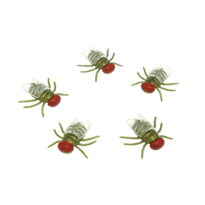 Jouets mouches factices réalistes pour farces du 1er avril, blagues, décorations d'Halloween, cadeaux fantaisie, jouet en PVC - Product Image 6
