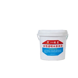 Transparent Water-based Varnish Waterproof <b>Sunscreen</b> Moisture-proof Mold-proof Wood Refurbishment Protective Paint - Product Image 1