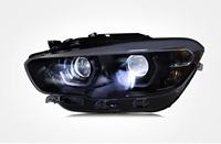 Pour BMW F20/F21 116i/118i/120i Phares à LED Projecteurs 2015-2018 Feux de Jour (DRL) Clignotants 4000 Lm 3000 K 12V Ampoule H4