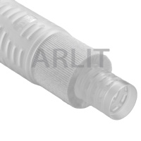 Cartouche filtrante à membrane PTFE hydrophobe 10 "X 69 mm Filtre 0.1 microns avec 222 ou 226 ou ailettes