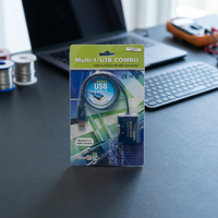 Convertidor USB a Serial DB9 MULTI-1/USB-RS4 SYSTEMBASE, Fabricado en Corea