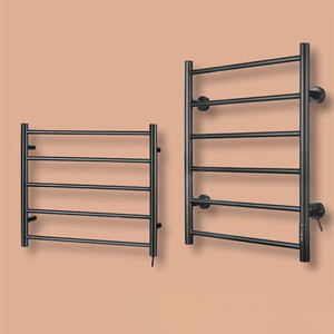 KTW09W4T di Alta Quantità Scaletta di Stile <span class=keywords><strong>Nero</strong></span> Bagno Scaldasalviette Cremagliera - Product Image 1