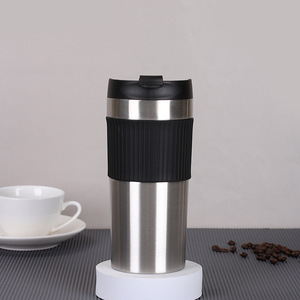 Vente en gros de tasses à café à piston 350 ml/450 ml : Gobelets isothermes personnalisables <span class=keywords><strong>avec</strong></span> logo pour les marques - Product Image 1