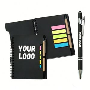 Bloc de Notas Personalizado con Logotipo, Blocs de Notas Promocionales Personalizados para Negocios, Notas Adhesivas para Oficina, Regalos Corporativos - Product Image 1