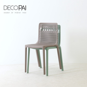 Nórdico moderno diseño de plástico PP hueco <span class=keywords><strong>silla</strong></span> apilable fuerte barato <span class=keywords><strong>Silla</strong></span> de comedor <span class=keywords><strong>para</strong></span> sala de restaurante - Product Image 3