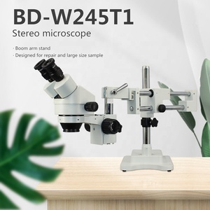 ขาตั้งกล้องแบบสองแขน BOSHIDA BD-W245T1 กำลังขยาย 3.5X-180X สำหรับตรวจสอบและซ่อมแซมชิ้นงานขนาดใหญ่ พร้อมกล้องดิจิตอล - Product Image 2