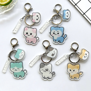 Spot Itzy Hit Ladder Born to Be World Tour UV Printed Acrylic Double-Sided <b>Anime</b> Design Key Chain Pendant Accessories - Product Image 2