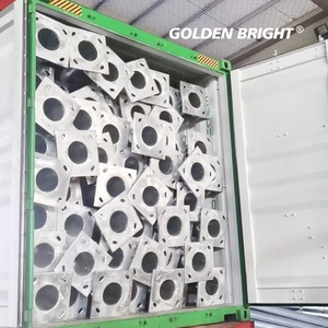 Golden Bright GB-Customized 5m 6m 8m 10m 12m <strong>Solar</strong> Street Light Pole Galvanized Steel <strong>Lamp</strong> <strong>Post</strong> for Highway Lighting - Product Image 5