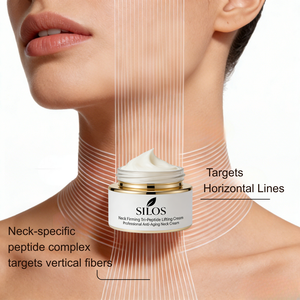 Crème raffermissante <span class=keywords><strong>pour</strong></span> le cou anti-âge SILOS avec tri-peptides et niacinamide, qualité professionnelle supérieure <span class=keywords><strong>pour</strong></span> tous les types de peau - Product Image 4