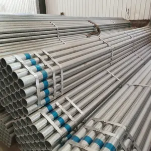 Hot dip galvanized square steel pipe high quality pre galvanized pipe welded galvanized pipe build bridges high strength