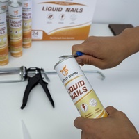 Colle liquide à base de solvant pour une adhérence et un scellement haute performance, scellant sans clou