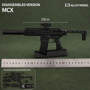 All Metal Goat Gun MCX y Weapons Army Pull Loaded Modelo de pistola de expulsión de simulación para niños - Product Image 6