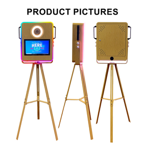 Cabina <span class=keywords><strong>de</strong></span> Fotos Portátil <span class=keywords><strong>de</strong></span> Madera Vintage para Bodas, Diseño Nuevo, <span class=keywords><strong>Precio</strong></span> al por Mayor, Máquina <span class=keywords><strong>de</strong></span> Cabina <span class=keywords><strong>de</strong></span> Fotos con Impresora y Cámara - Product Image 2