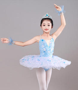 Disfraz <span class=keywords><strong>de</strong></span> <span class=keywords><strong>Ballet</strong></span> para <span class=keywords><strong>Niñas</strong></span> Tutú Clásico Swan Lake Dance Tutu - Product Image 3