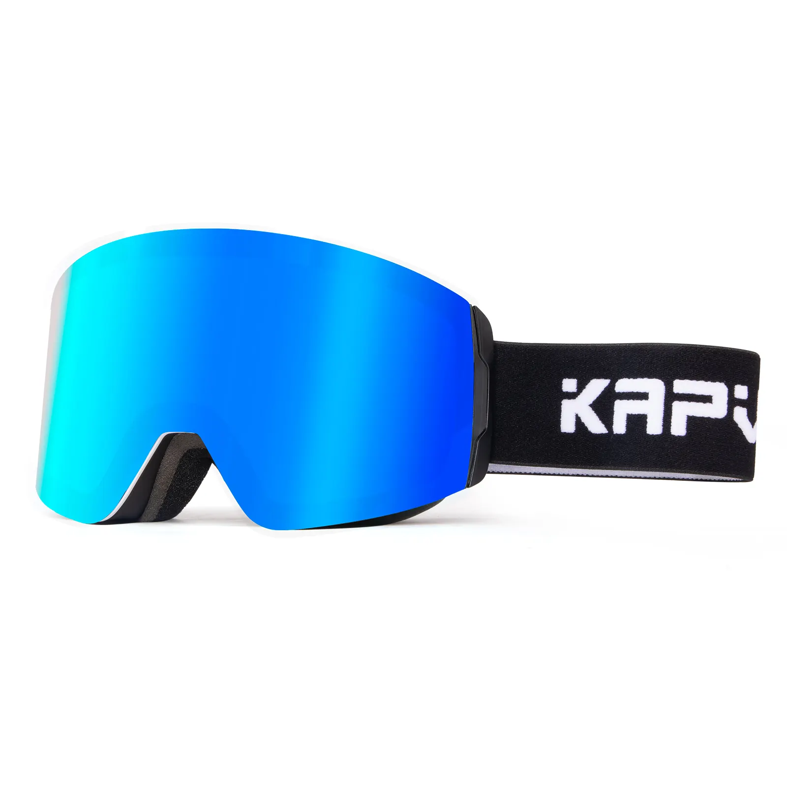 KAPVOE UV400 koruma kayak gözlüğü spor kar kurulu gözlük özel Anti sis kayak gözlüğü googles sapanlar manyetik lens kayak gözlüğü