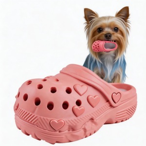 Nouvelles pantoufles personnalisées très vendues, jouet en caoutchouc durable pour chiot, jouets à mâcher indestructibles pour chiens agressifs - Product Image 1