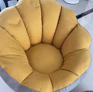 Pumpkin Lazy Person Single Sofa <b>Bean</b> <b>Bag</b> <b>Small</b>-sized Balcony Tatami Bedroom Lazy Reclining Relaxation Chair - Product Image 5
