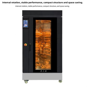 Four combiné commercial électrique/gaz à 12 plateaux, four rotatif électrique à 12 plateaux avec fonction vapeur, four à circulation d'air chaud - Product Image 1