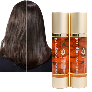 Logo personnalisé protecteur de chaleur pour cheveux ordinaires sérum réparateur de soie sérum de soin des cheveux à l'huile d'argan pour cheveux crépus - Product Image 6