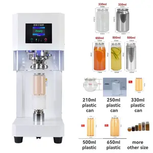 Automatic High Speed Tin Can Sealer And Filling Machine Beer Can Sealing Machine Glass Jar Can Seamer