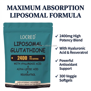 Private Label Liposomales Glutathion-Nahrungsergänzungsmittel 2400mg Tägliche Entgiftung & Immununterstützung OEM/ODM GMPC-Zertifiziert Gesundheit & Wellness - Product Image 1