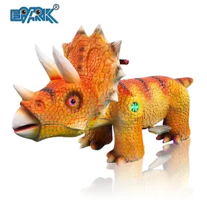 Parque de Atracciones, equipo de dinosaurios, Animatronic, modelo de conducción de dibujos animados, gran oferta