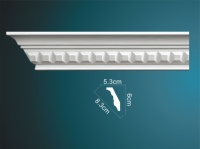 Fabricant chinois sculpté coin moulure polyuréthane corniches cadre moulure faux plafond moulure pour la conception de la maison