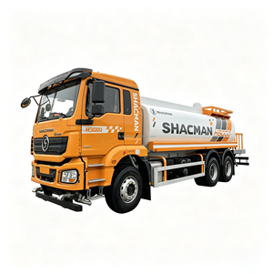 Camion-citerne d'arrosage de voirie municipale Shacman 20m³ de Chine, camion pulvérisateur d'eau anti-poussière pour mines - Product Image 1