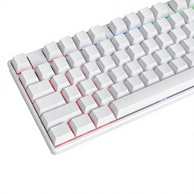 Kavlorn NJ-61 RGB Hot-Sell 6-Key Type-C Wired Hot Swappable Plug and Play Gaming Mechanical Keyboard for Computer/Laptop