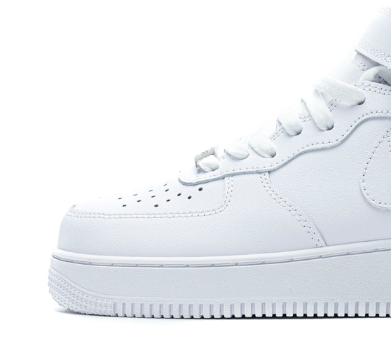 nike air force hoog wit