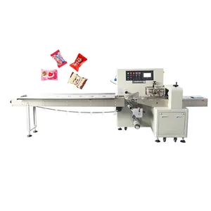 TL Automatic Food Hard Candy Pillow Bag Horizontal Flow Pack Packing Machine Automatic Multifunctional Packaging Machine