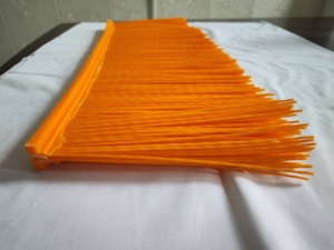 Nuova Spazzola di Ricambio per Spazzatrice, Striscia in Plastica con Filo d'Acciaio, Spazzole per Pulizia Stradale per Carrelli Elevatori, Alta Resistenza all'Usura - Product Image 3