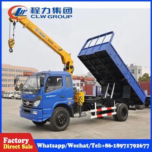 Camion <span class=keywords><strong>grue</strong></span> monté sur camion FOTON <span class=keywords><strong>4x2</strong></span> 5T avec <span class=keywords><strong>benne</strong></span> basculante, camion à <span class=keywords><strong>benne</strong></span> basculante avec <span class=keywords><strong>grue</strong></span> à flèche, manipulateur à vendre - Product Image 5