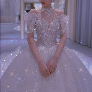 Женское вечернее платье с длинным хвостом - Product Image 3