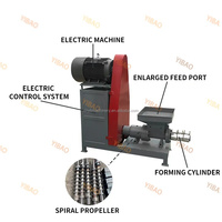 Machine à charbon de bois nouvelle énergie à petite échelle moteur de fabricant de briquettes de sciure de bois de biomasse écologique pour la tige de maïs de bouse de vache