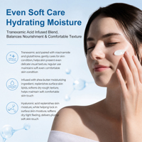 Crème hydratante pour le visage à la niacinamide PDRN vegan, crème anti-âge blanchissante pour la peau, marque privée