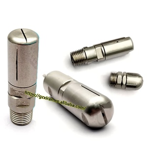 1/2 "1/4" из нержавеющей стали 304 Окрасочный мяч, 360 градусов Вращающаяся насадка для мытья резервуара, нить роторные чистящая головка, опрыскиватели - Product Image 1