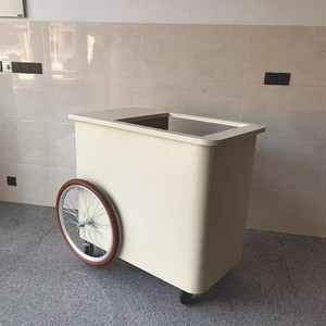 Camion de nourriture pliant automatique pour les collations pour l'utilisation de chariot d'arrêt-Fruits Ice Cream <span class=keywords><strong>Barbecue</strong></span> Mobile Vegetable Restaurant Food Shops - Product Image 4