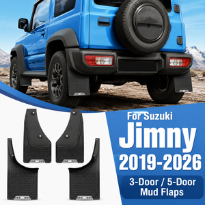 StarNav Pour Suzuki Jimny 2019-2026 Accessoires Auto Bavettes Anti-éclaboussures Avant et Arrière Garde-boue Ensemble 3 Portes 5 Portes - Product Image 1