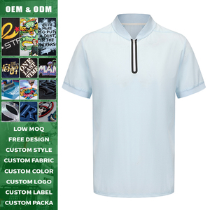 Polo de Golf Deportivo Pure Ice con Estampado por Transferencia Térmica, Spandex/Nylon, Secado Rápido, Absorción de Humedad, Transpirable, para Hombre - Product Image 3