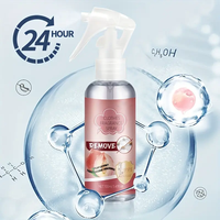 Désodorisant Textile Biodégradable Personnalisé Anti-Statique 3-en-1 Parfum Lavande Anti-Plis Éliminateur d'Odeurs